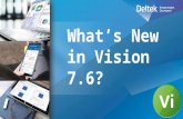 What’s New with Deltek Vision 7.6?