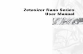 Zetasizer Nano Series User Manual