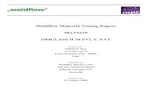 Moldflow Material Testing Report MAT2215 ISOGLASS H 30 FVL C ...