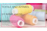 GST impact analysis - Textile & Apparels