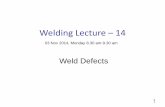 Welding lectures 14 16