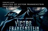 Textual Analysis on 'Victor Frankenstein' (2015)