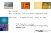 Lec7 Intro to Computer Engineering by Hsien-Hsin Sean Lee Georgia Tech -- Karnaugh Map
