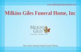 Milkins Giles Funeral Home, Inc