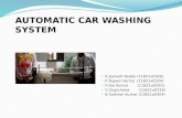 Automatic car washing system