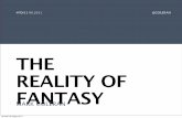 The reality of fantasy, Mark Coleran @ Frontiers of Interaction 2011