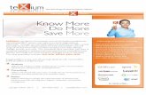Know More Do More Save More