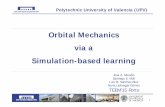 Orbital Mechanics via a Simulation-based learning