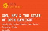 All Things Open SDN, NFV and Open Daylight