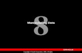 Manipulating Data Oracle Data base