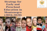 Strategy for Early and Preschool Education in Montenegro - Arijana Nikolic, Ministry of Education