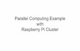 Parallel Computing Example with Raspberry Pi Cluster