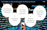 Fünf Vorteile von Video Ad-Kampagnen bei Streaming-Diensten