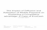 The Impact of Diffusion and Addoption of Mobile Payment on Sustaining a Competitive advantage; A Case of EcoCash