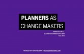 Planners as change makers pt2