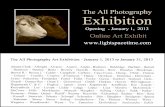 All Photography Online Art Exhibition Event Postcard