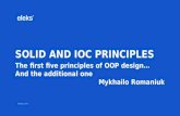 Solid and ioc principles
