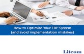 How to Optimize Your ERP System (and Avoid Implementation Mistakes)