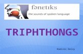 Triphthongs phonetich practice