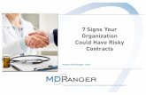 7 Signs Your Organization Could Have Risky Contracts