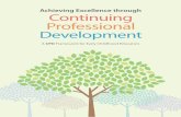 Achieving excellence through continuing professional development