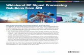 Wideband RF Signal Processing Solutions from ADI PDF