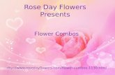 Unique collection of flower combos @ Rosedayflowers.com