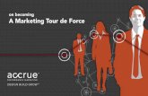 On Becoming A Marketing Tour de Force
