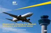 Megatrends shaping the Mexican aerospace and defense sector