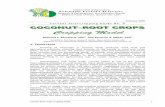 Coconut-Root Crops Cropping Model