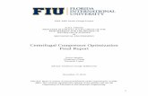 Centrifugal Compressor Optimization Final Report