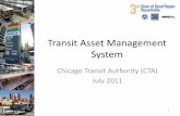 Chicago Transit Authority, Transit Asset Management System, July ...