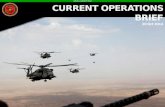 HQMC Current Ops Brief