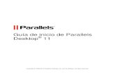 Guía de inicio de Parallels Desktop® 11