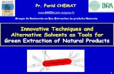 Innovative Techniques and Alternative Solvents as Tools for Green ...