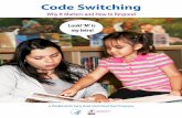Code Switching: Why it Matters and How to Respond