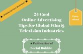 24 cool online advertising tips for global film & television industries