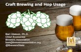 Craft Brewing and Hop Usage