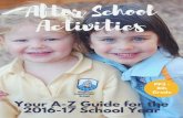 After School Activities Guide 2016-17