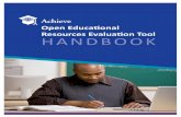 Open Educational Resources Evaluation Tool Handbook
