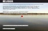 Statistical Analysis of Lake Levels and Field Study of Groundwater ...