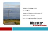 Erfaring fra etablering av norsk vindturbinproduksjon