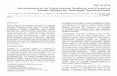 Development of an Experimental Database and Chemical Kinetic ...