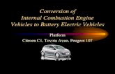 Conversion Combustion Vehicles to Electric Vehicles