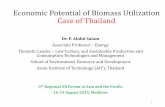 Economic Potential of Biomass Utilization Case of Thailand
