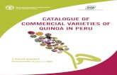 Catalogue of commercial varieties of quinoa in Peru