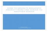 How to Transfer Magento Project from One Server to another Server
