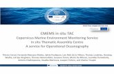 CMEMS in situ TAC – A service for operational