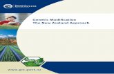 Genetic Modification: the New Zealand Approach [Ministry for the ...