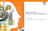 Open Science: Research Data Management